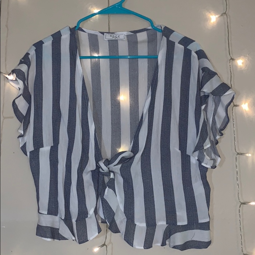 Crop Tie Top